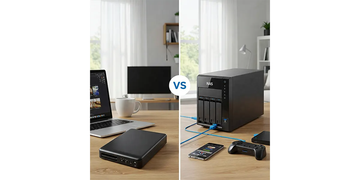 NAS vs External Hard Drive